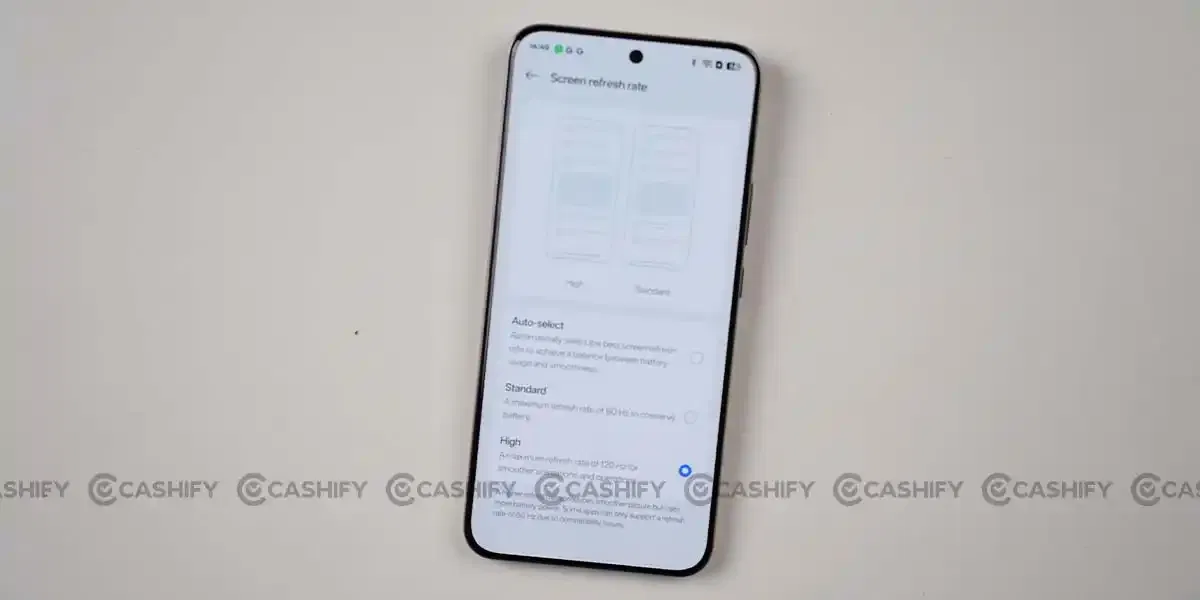 Realme 14 Pro Plus refresh rate