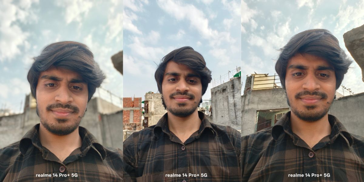 Realme 14 Pro Plus front camera sample