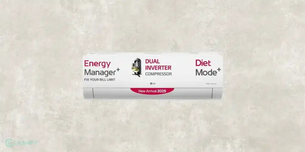 LG 1.5 Ton 5 Star AI+ DUAL Inverter Wi-Fi Split AC (US-Q19PWZE)