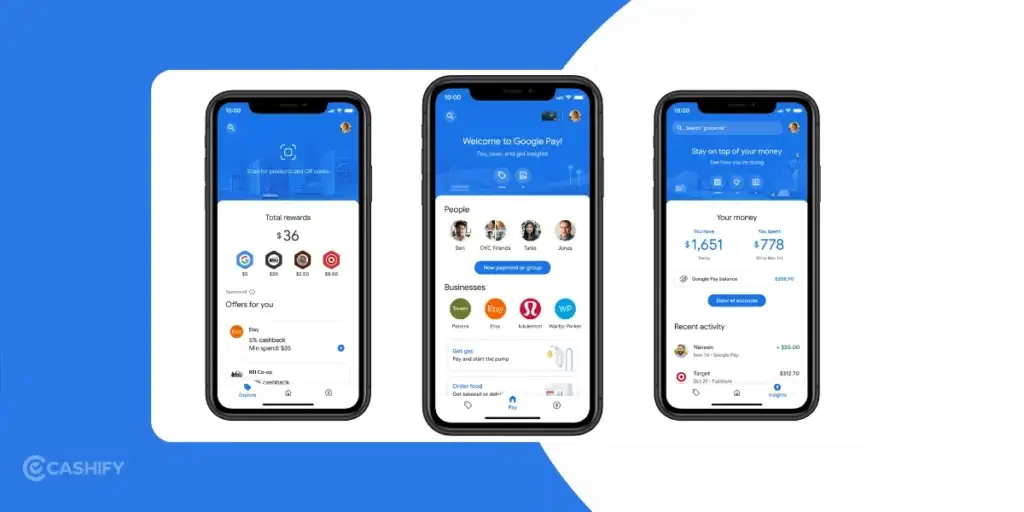 Best UPI App for Cashback, Google Pay, Google pay scratch cards,