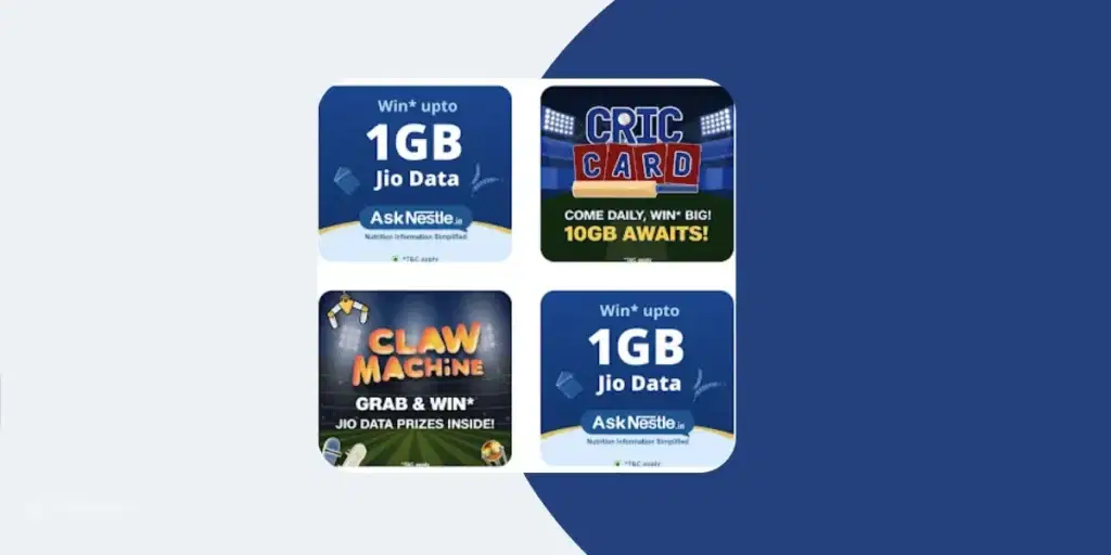 free jio data