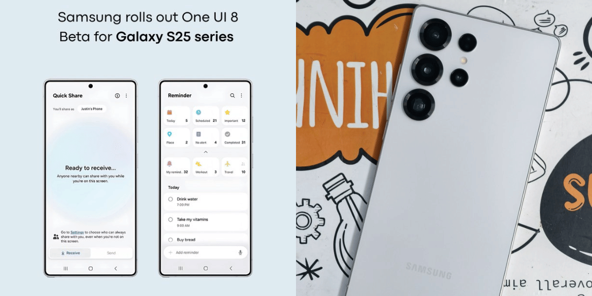 One UI 8 Beta Available For The Galaxy S25 Series