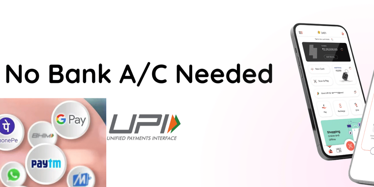 How To Do Digital Payments Without A Bank Account?