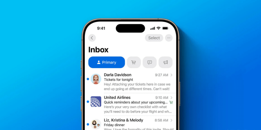 iOS 18.5 new updare is affecting the Mail App