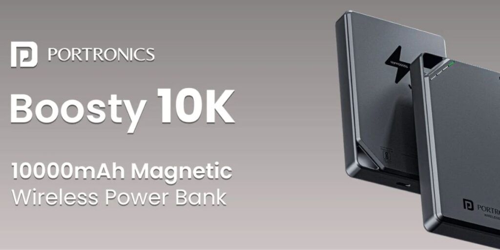 Portronics Boosty 10K power bank: one of the best power banks in India
