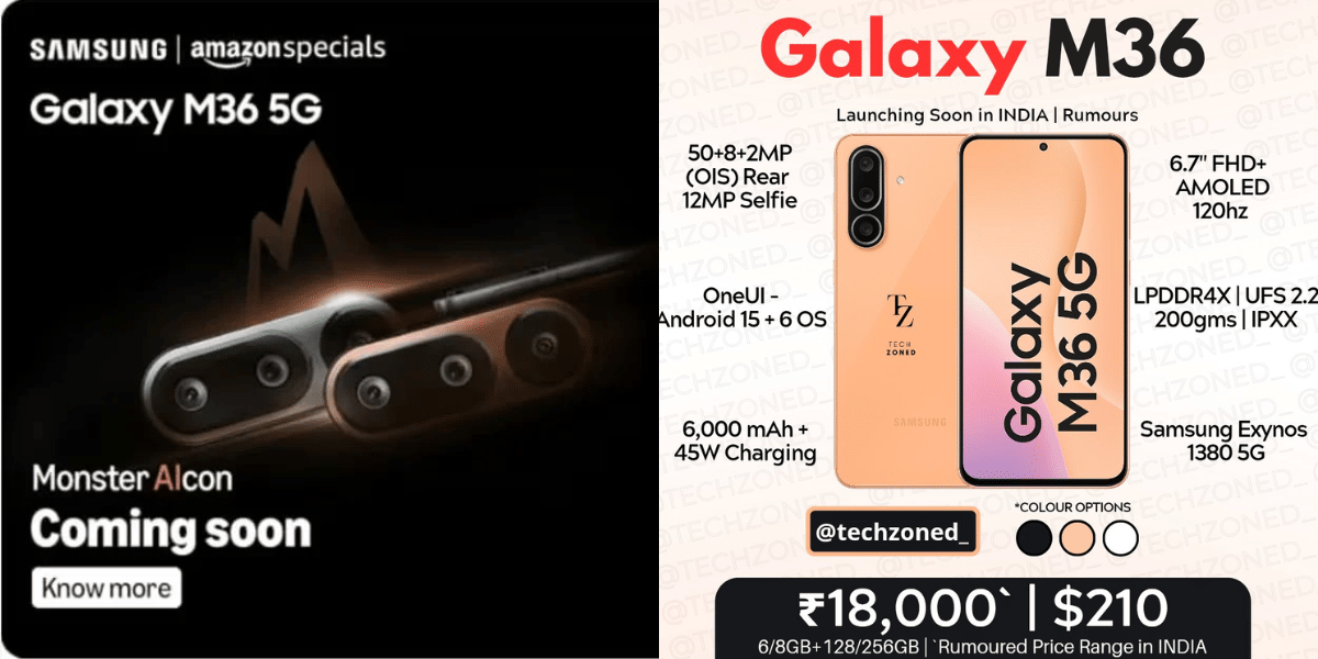Samsung Galaxy M36 Launch Price Teased For India With Exciting Features