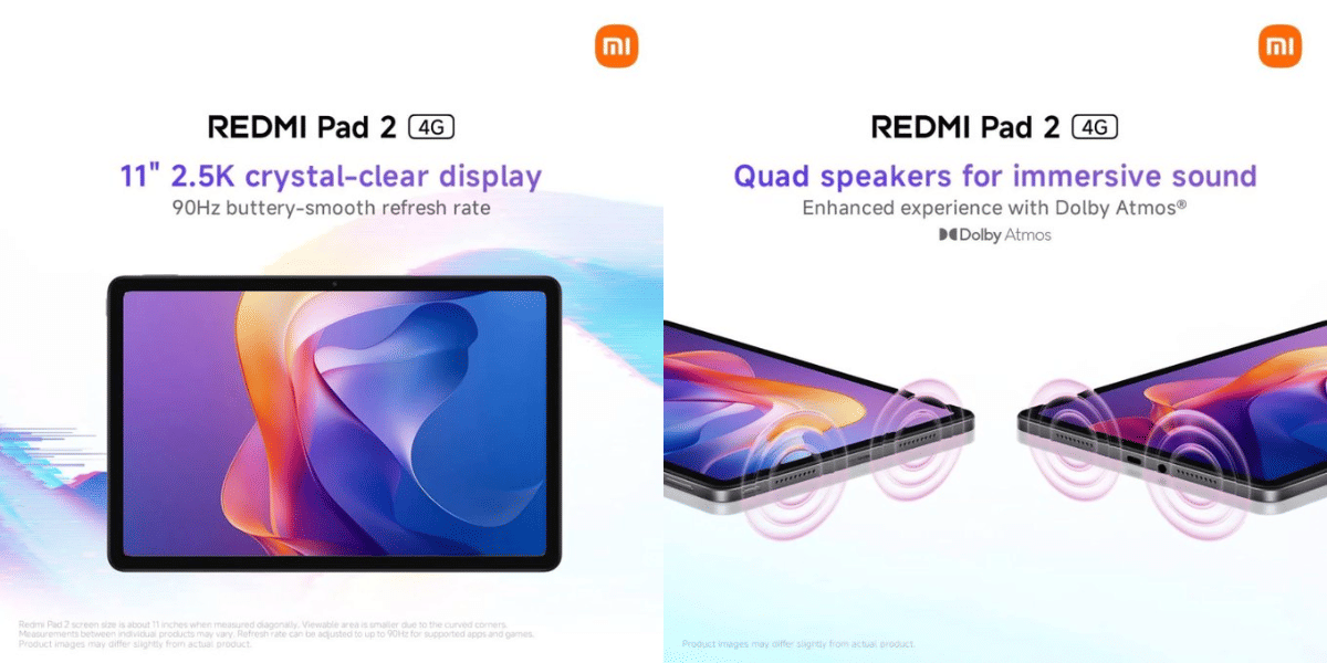 Xiaomi REDMI Pad 2 Hits India At Launch Price From Rs 13,999