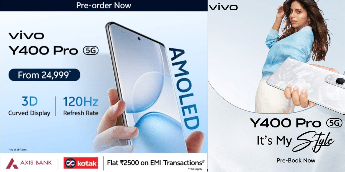 Vivo Y400 Pro Launched At A Price Less Than Rs 25000