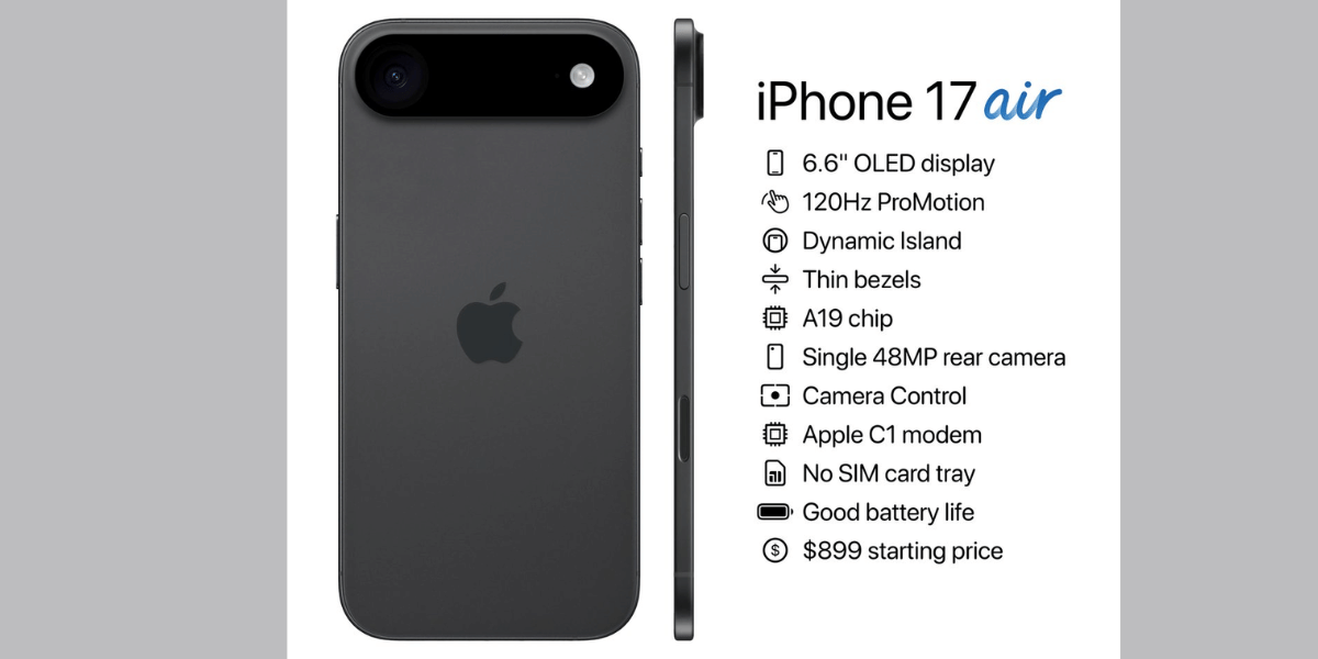 iPhone 17 Air New Leaks Reveal Exciting Features for 2025 Launch