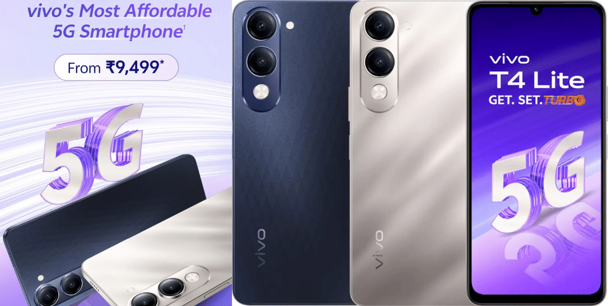 Vivo T4 Lite 5G Launched Today At A Price Below Rs 10,000