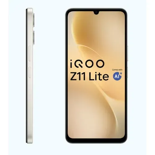 iQOO Z11 Lite 5G Front And Right Side