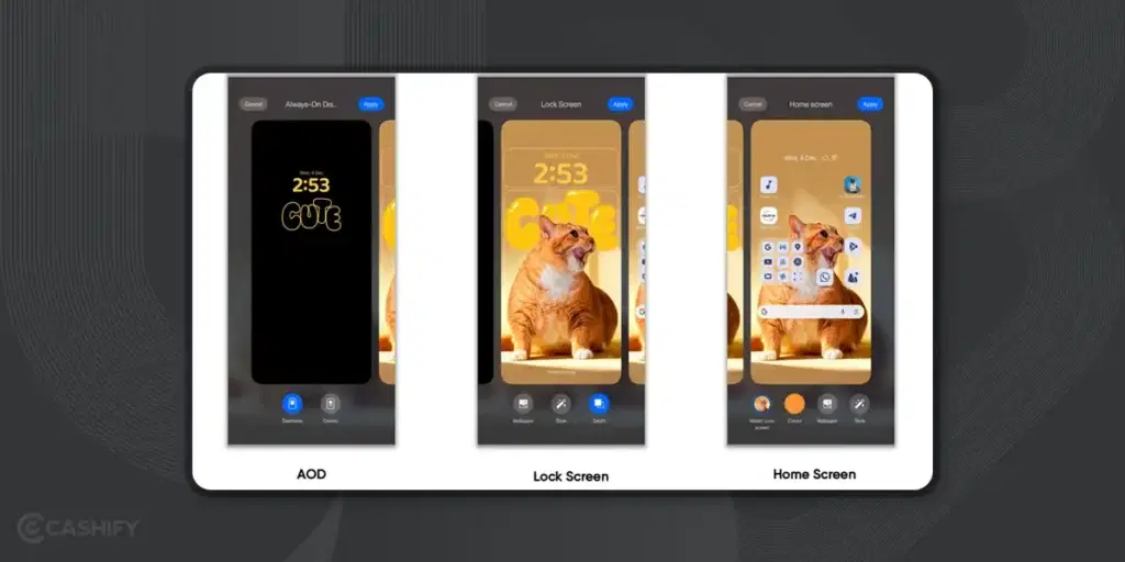 Realme UI 6.0 customisation