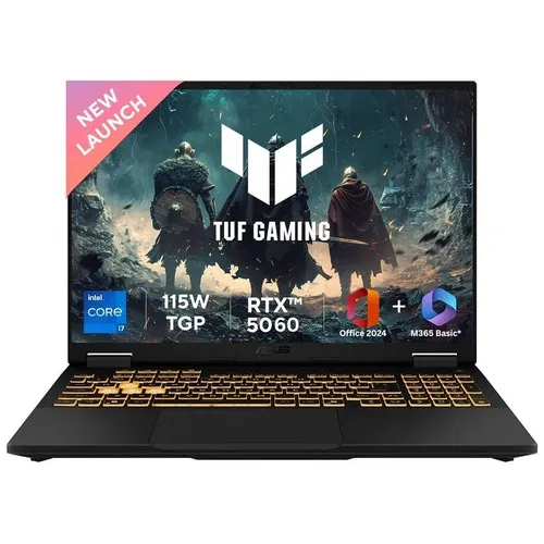 Asus TUF Gaming F16 FX608JMR RV049WS Core i7 14th Gen 16 GB 1 TB SSD Windows 11 8 GB Front