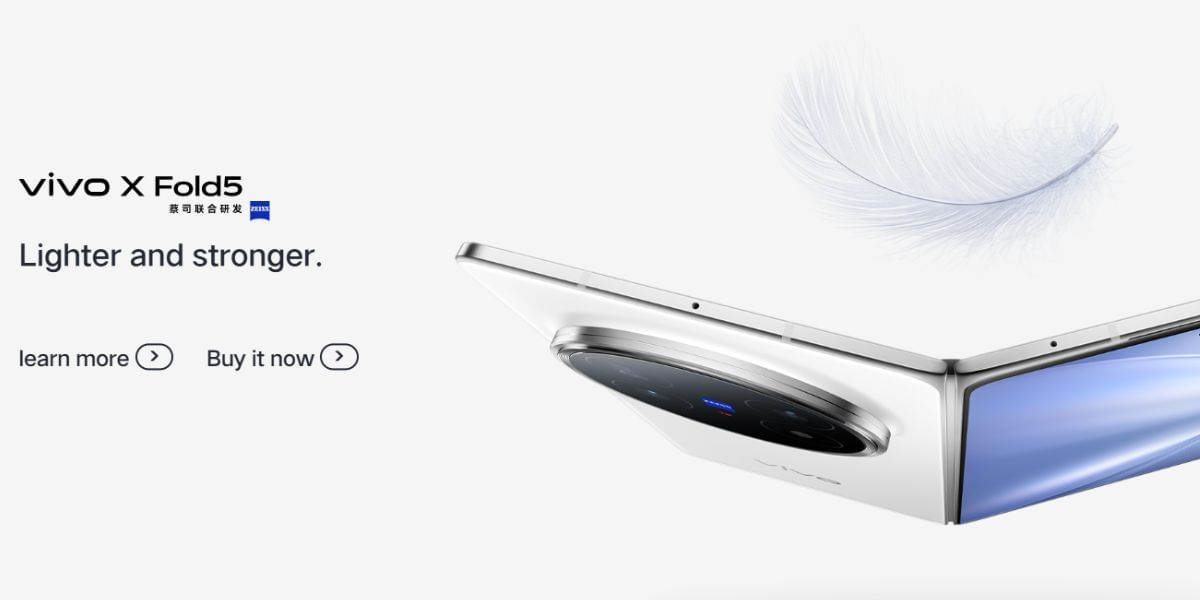 Vivo X Fold 5 Launch Takes Place in China: See All Exclusive Features