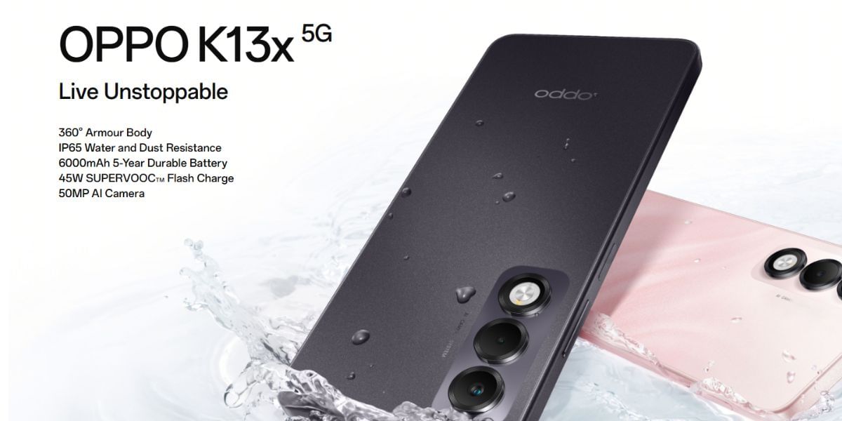 OPPO K13x Sale Starts Today: Get It Under Rs. 10000