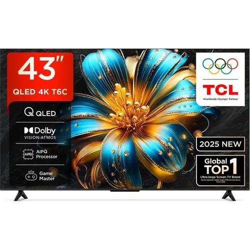 TCL 43T6C 43 inch (109 cm) QLED 4K