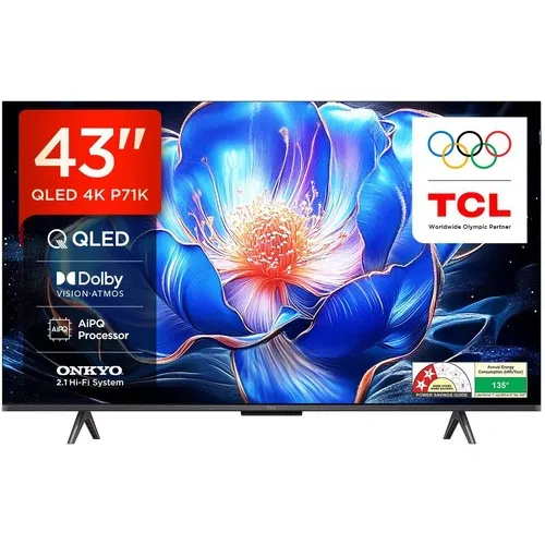 TCL 43P71K 43 inch (109 cm) QLED 4K Front
