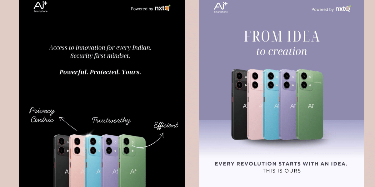 Ai+ Smartphones Launches In India With a Big Focus On Privacy