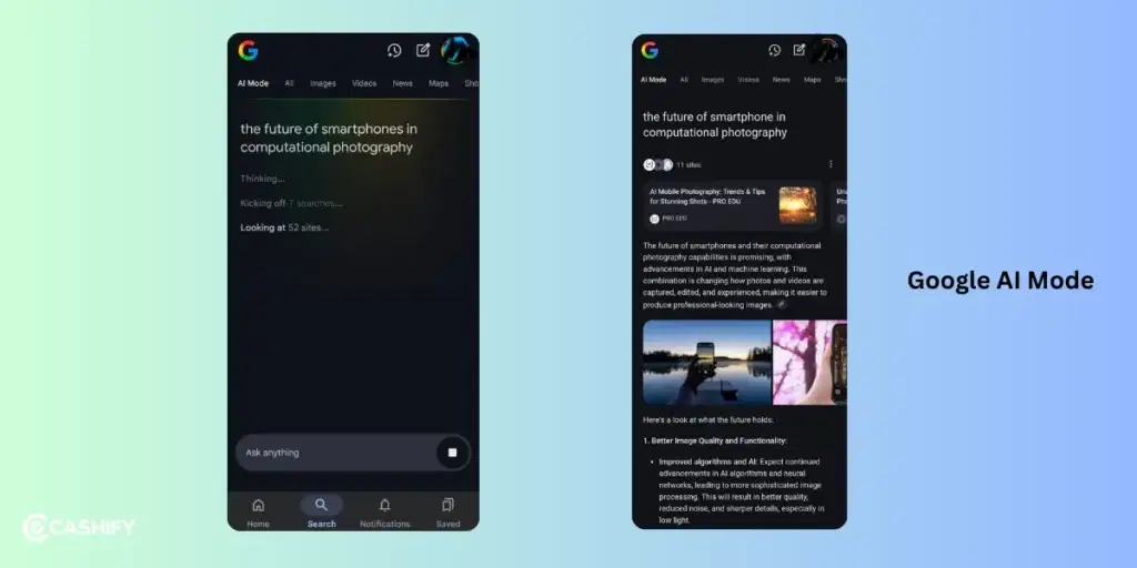 Google ai mode