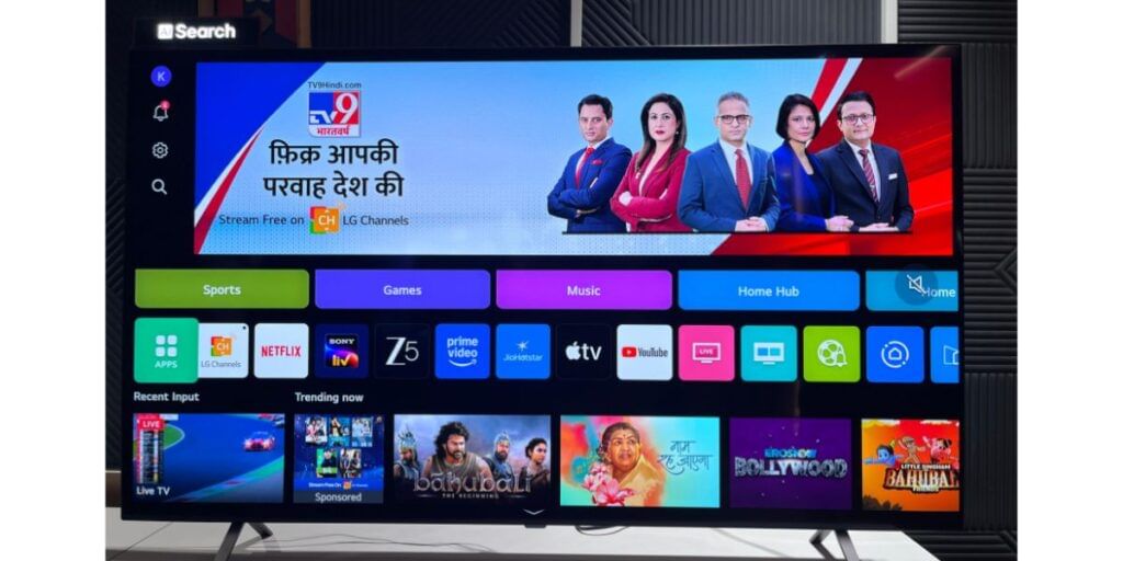 LG TV Launch