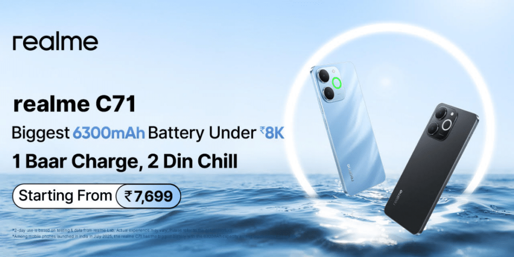 Realme C71 launch price
