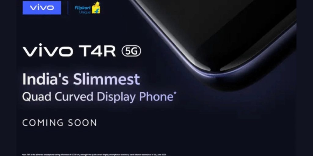 Vivo T4R will launch in India on July 24
