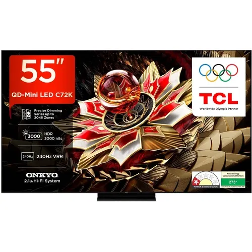 TCL 55C72K 55 inch (139 cm) QD-Mini LED 4K