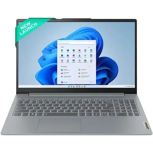 Lenovo IdeaPad Slim 3 15ABR8 82XM00MVIN AMD Octa Core Ryzen 7 16 GB 512 GB SSD Windows 11 Front