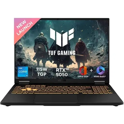 Asus TUF Gaming F16 FX608JH RV057WS Core i5 13th Gen 16 GB 1 TB SSD Windows 11 8 GB Front