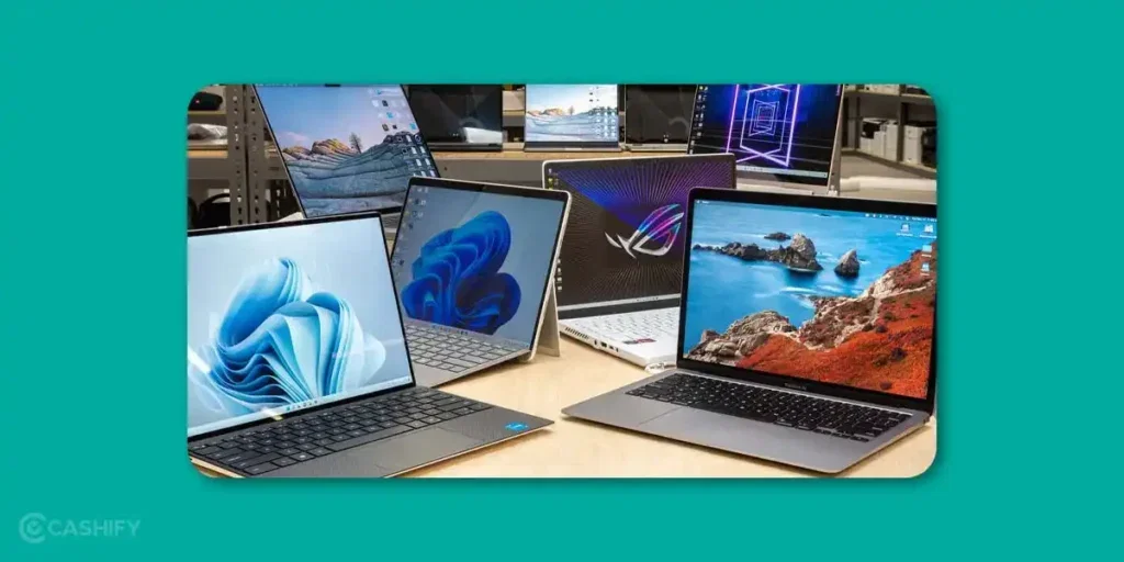 Buy laptops at Cashify