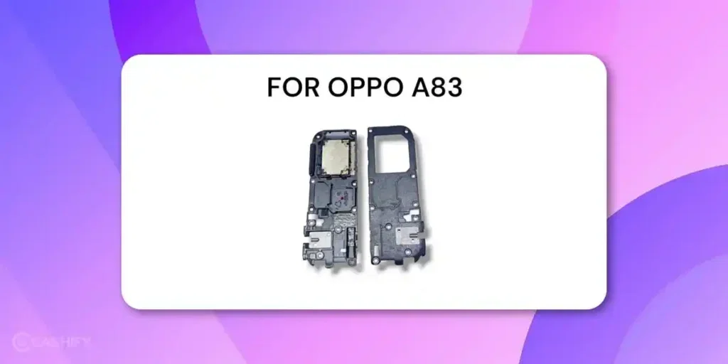 OPPO A83 speaker issue