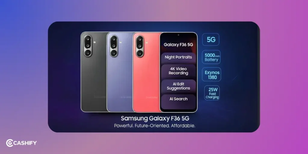 reasons to buy Samsung Galaxy F36