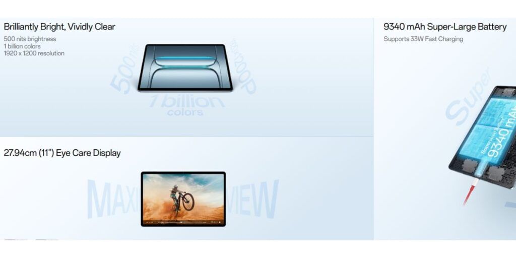 OnePlus Pad Lite features