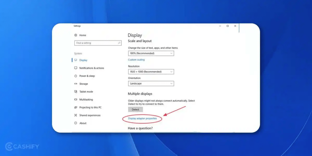 How to fix graphics card not detected