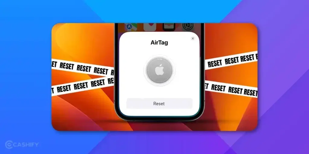 reset airtag