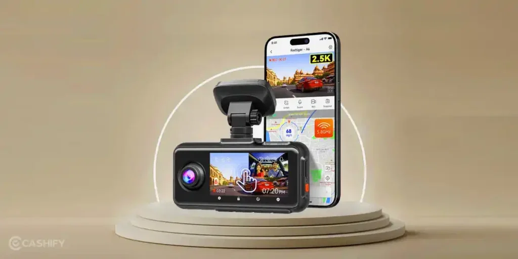 REDTIGER A6 3 Channel Dash Cam