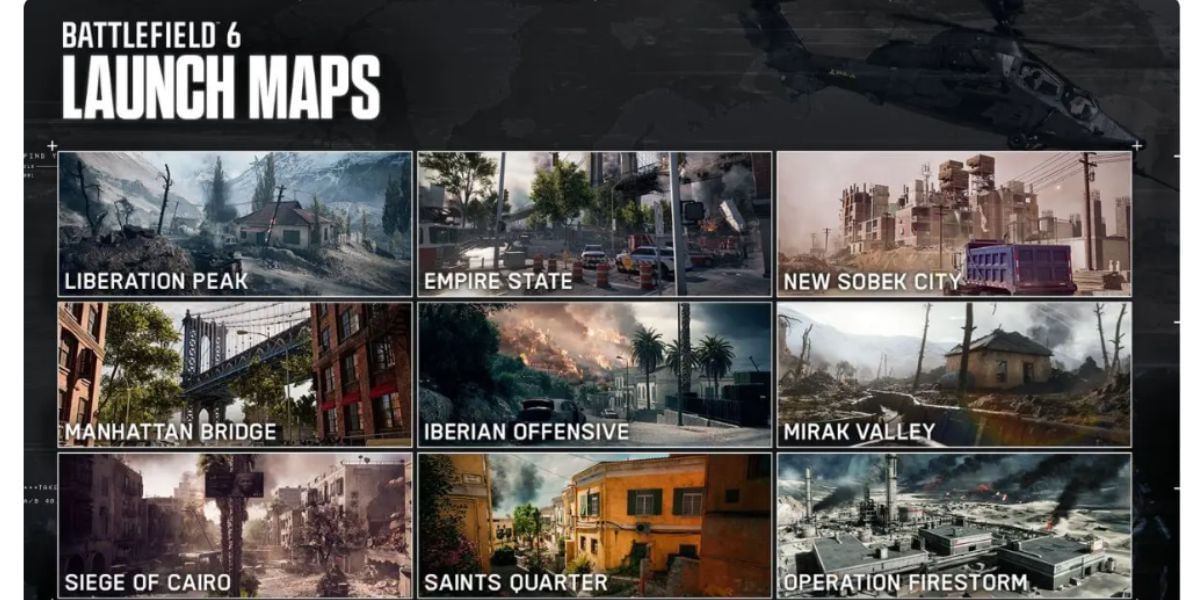 Battlefield 6 Maps Officially Confirmed: See How Many Maps Will Be There