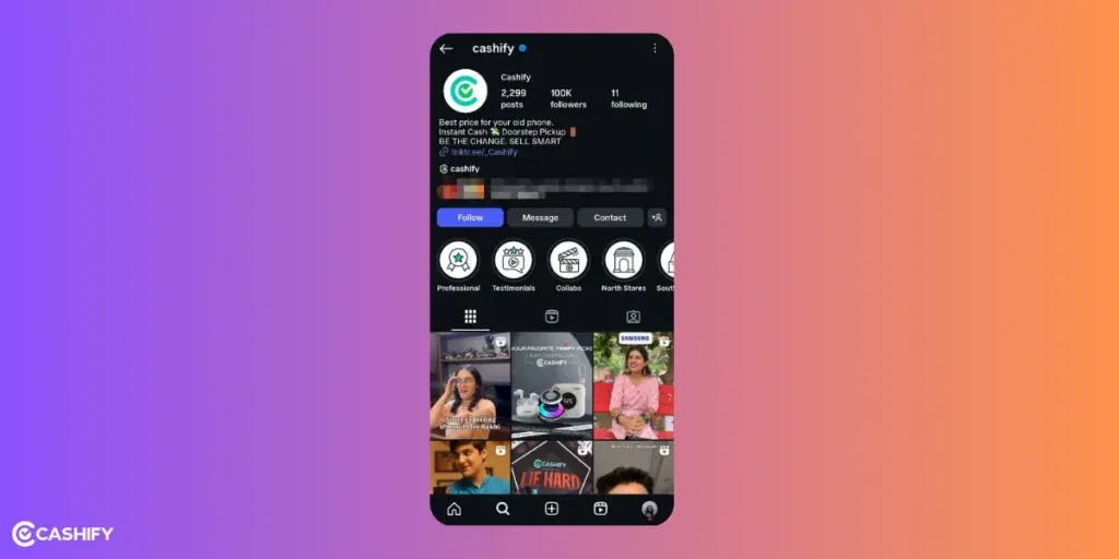 turn on dark mode on Instagram