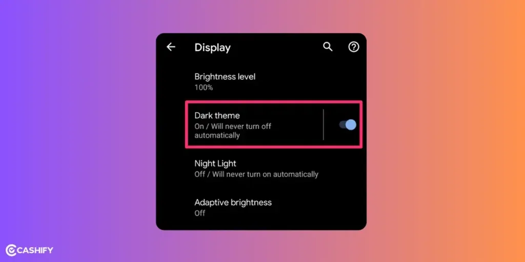 turn on dark mode on Instagram on iphone