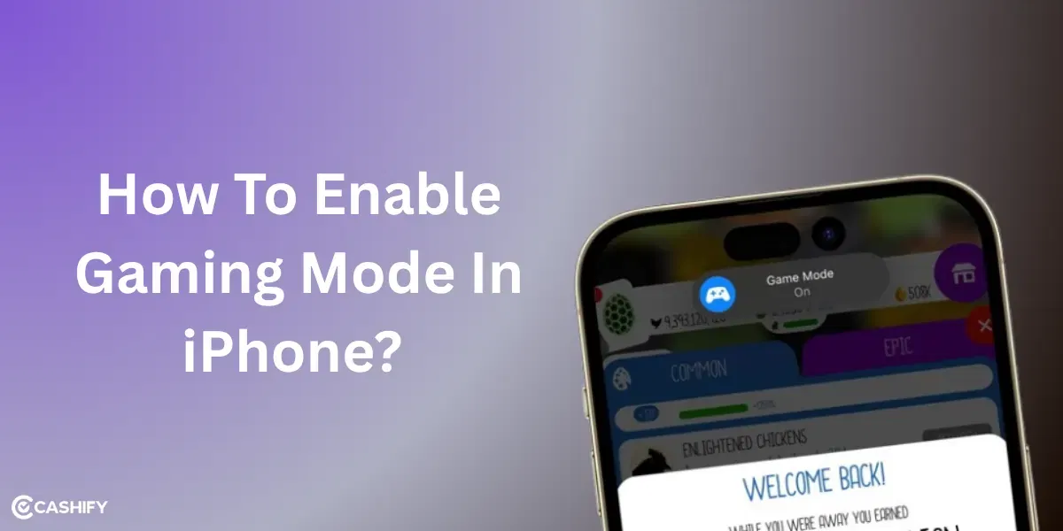 How To Enable Gaming Mode In iPhone? Easiest Guide!