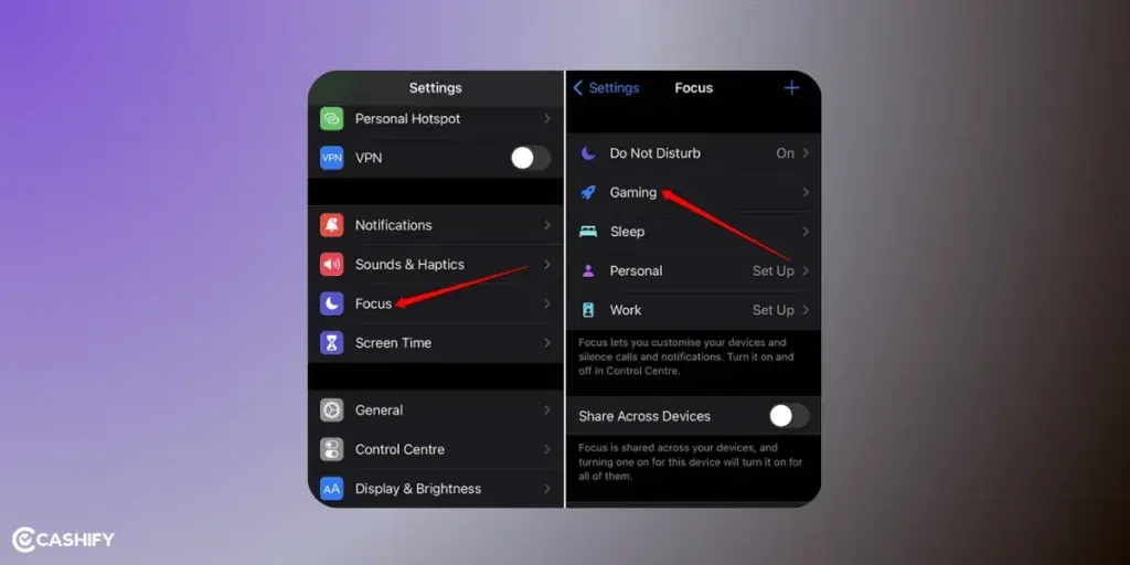 Gaming Mode in iPhone