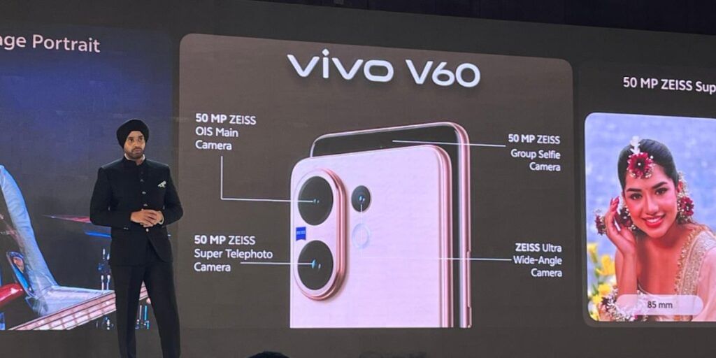 Vivo V60 camera features