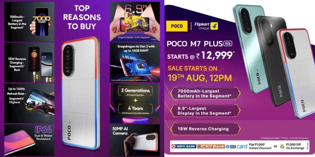 Poco M7 Plus Launch Price