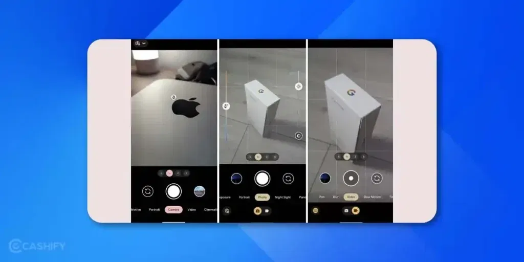 Google Pixel Camera UI