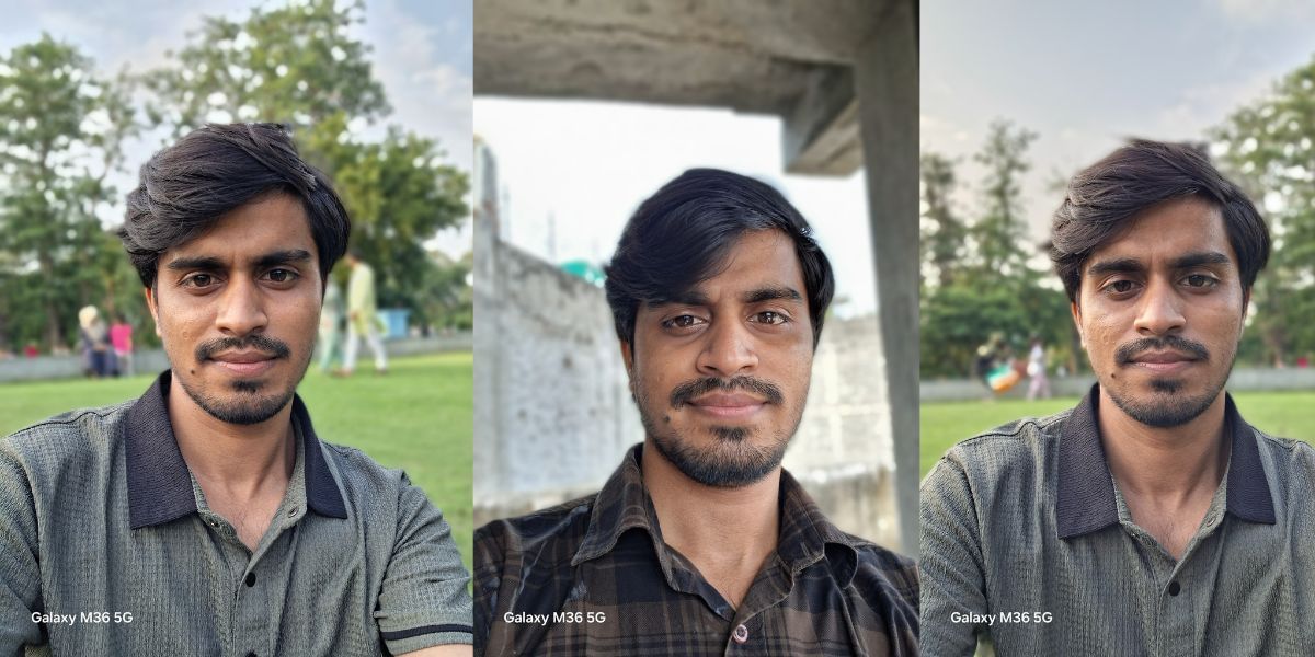 Samsung Galaxy M36 front camera