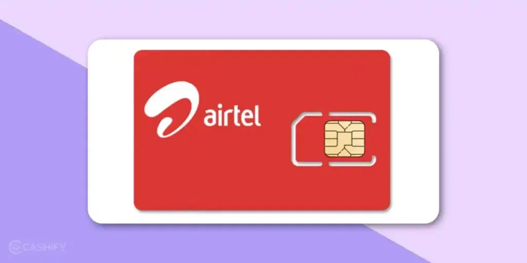 Airtel SIM card image