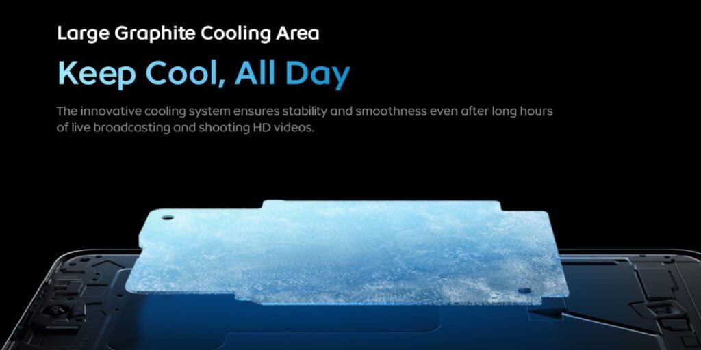 Graphite cooling