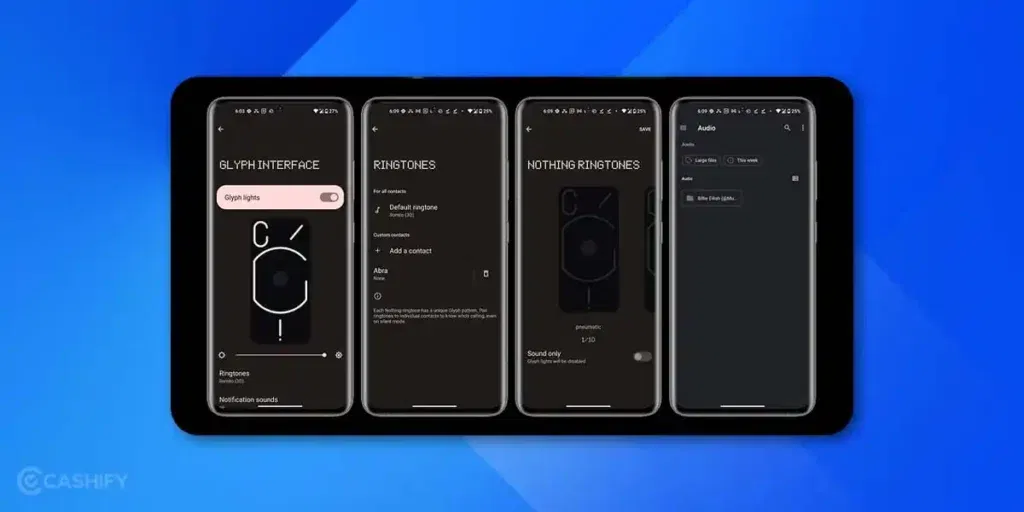 Glyph Interface in Nothing Phone 3