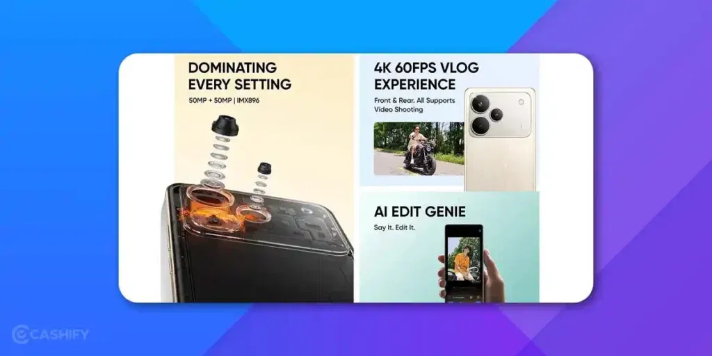 Realme P4 camera