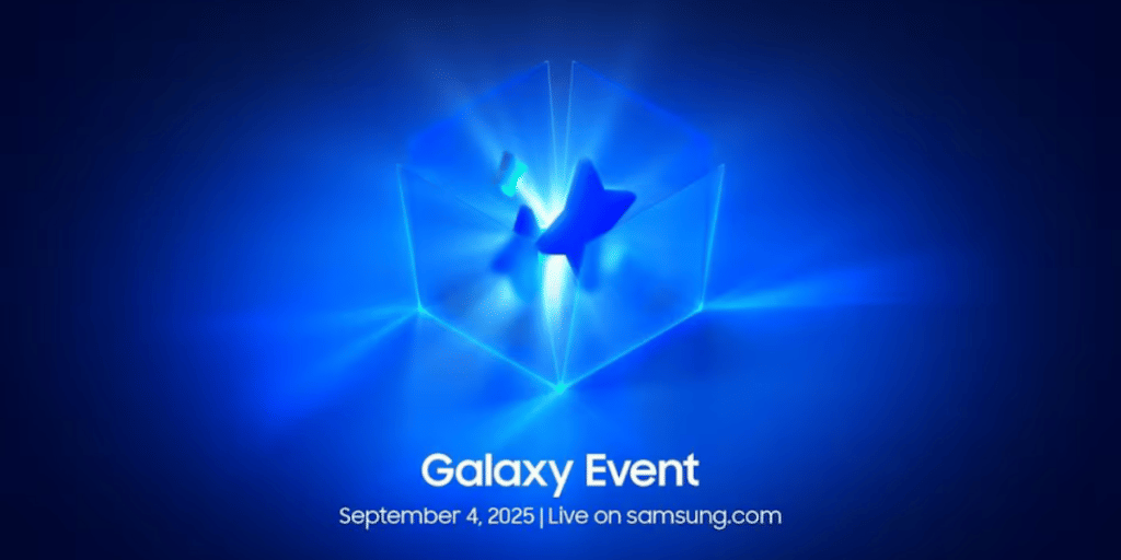 Samsung Galaxy Event will be held on September 4